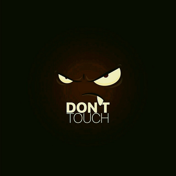 don't  touch my mobile