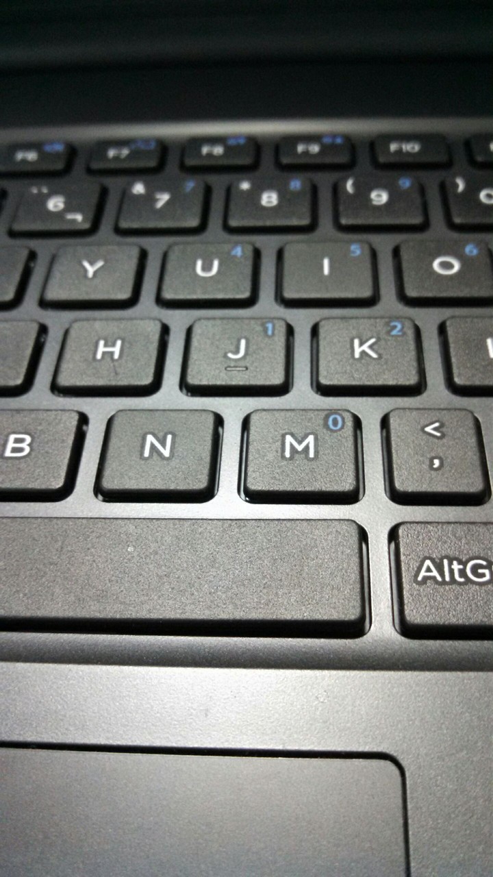 notebook teclado