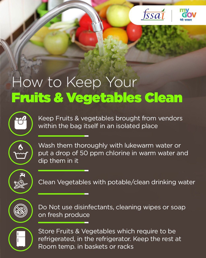 Fruits and Vegetables