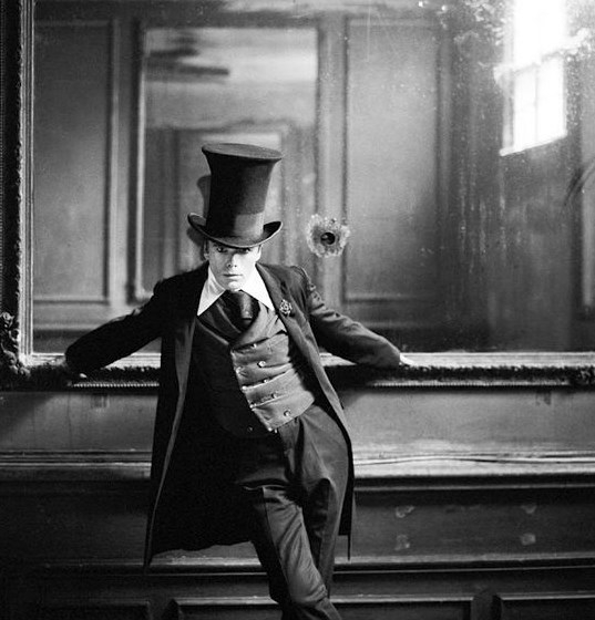 a big top hat