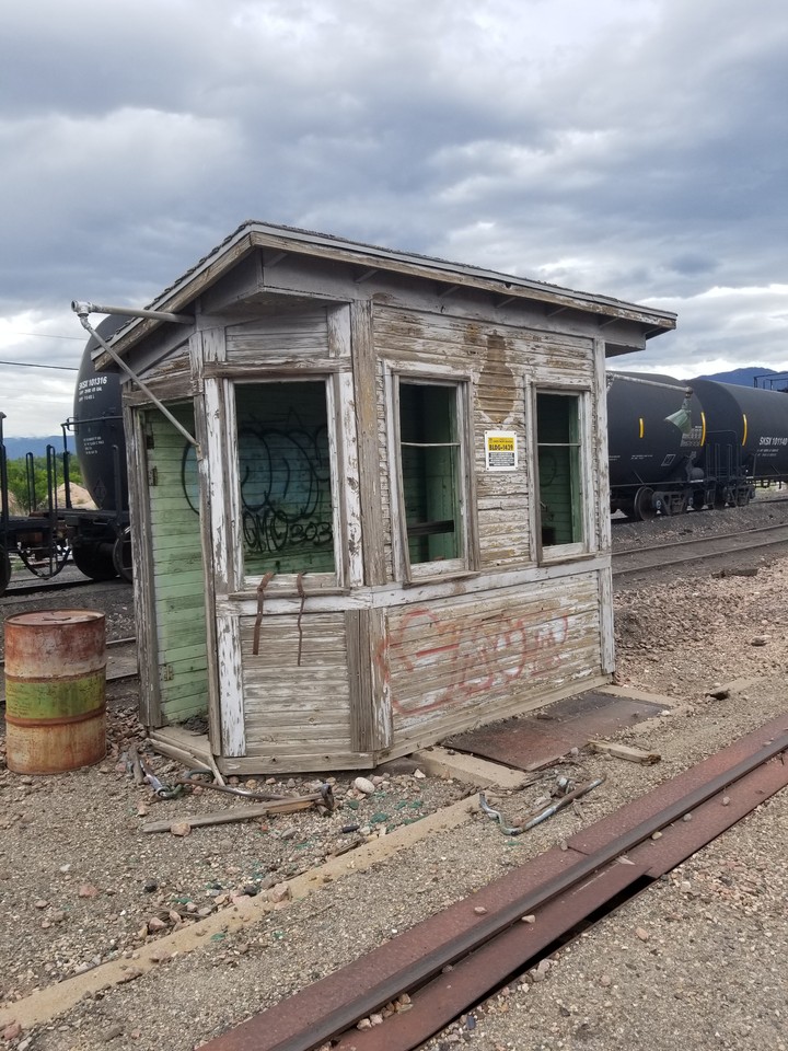 Abandoned RR Control Shed