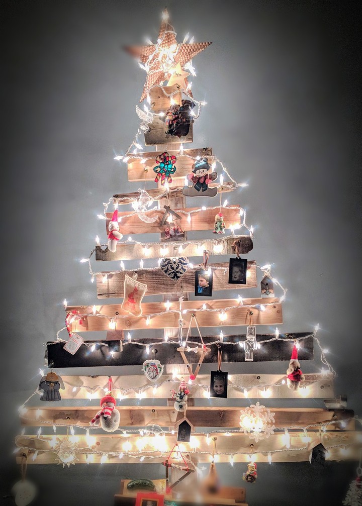 Wooden Christmas Tree