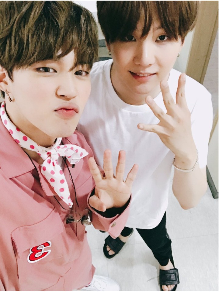 Jiminie and Suga