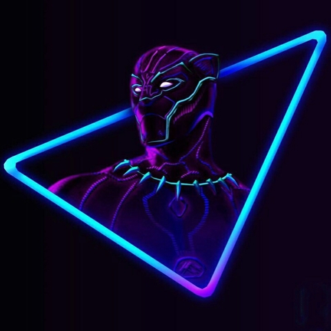 light, neon桌布