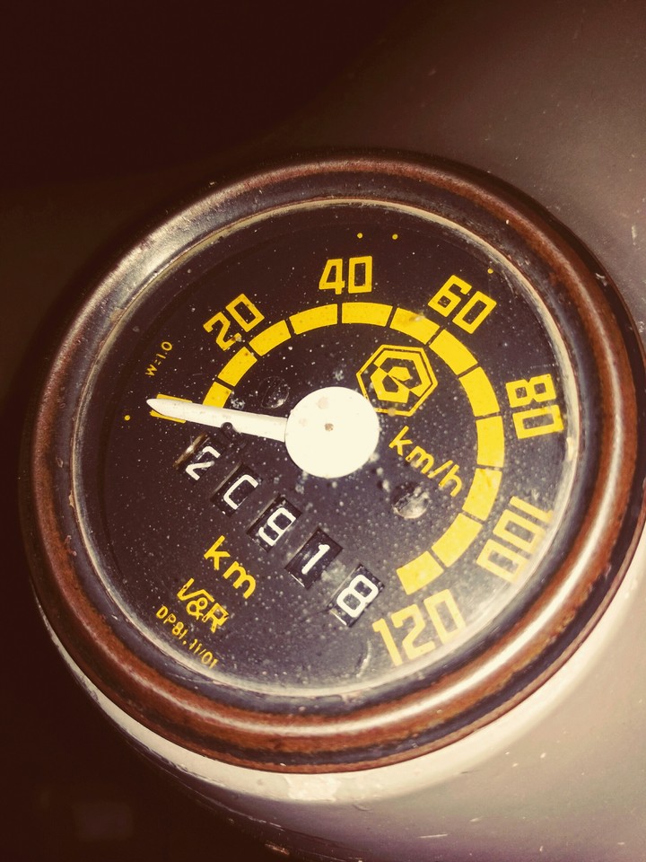 #vintage speedo meter