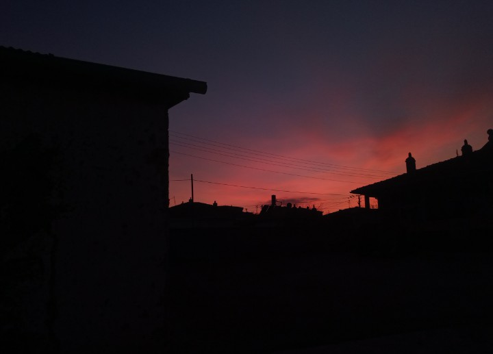 town in darkness