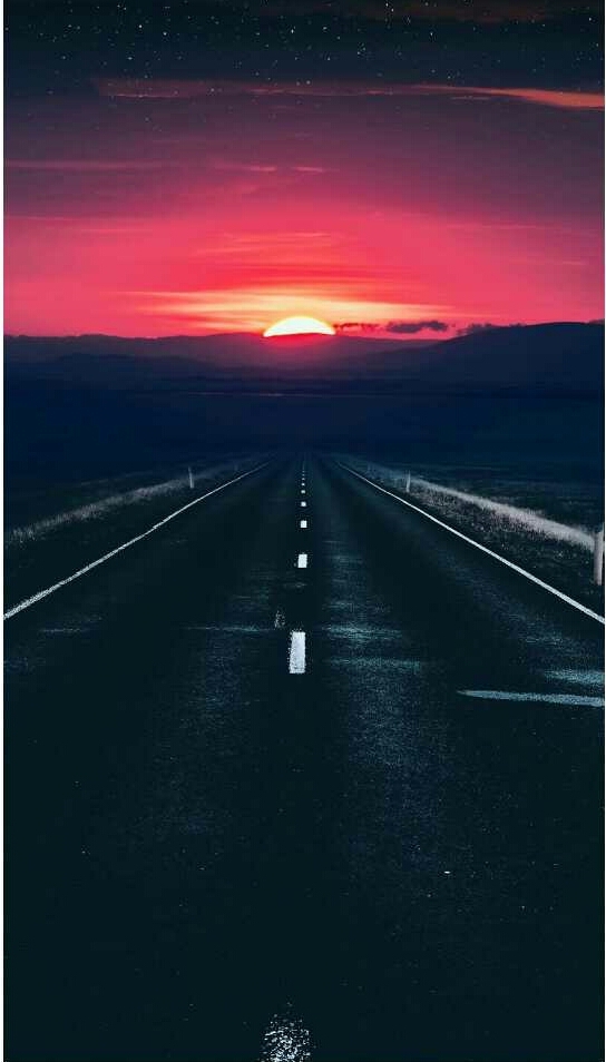 sun set