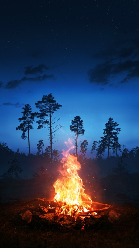 ταπετσαρίες night, Campfire