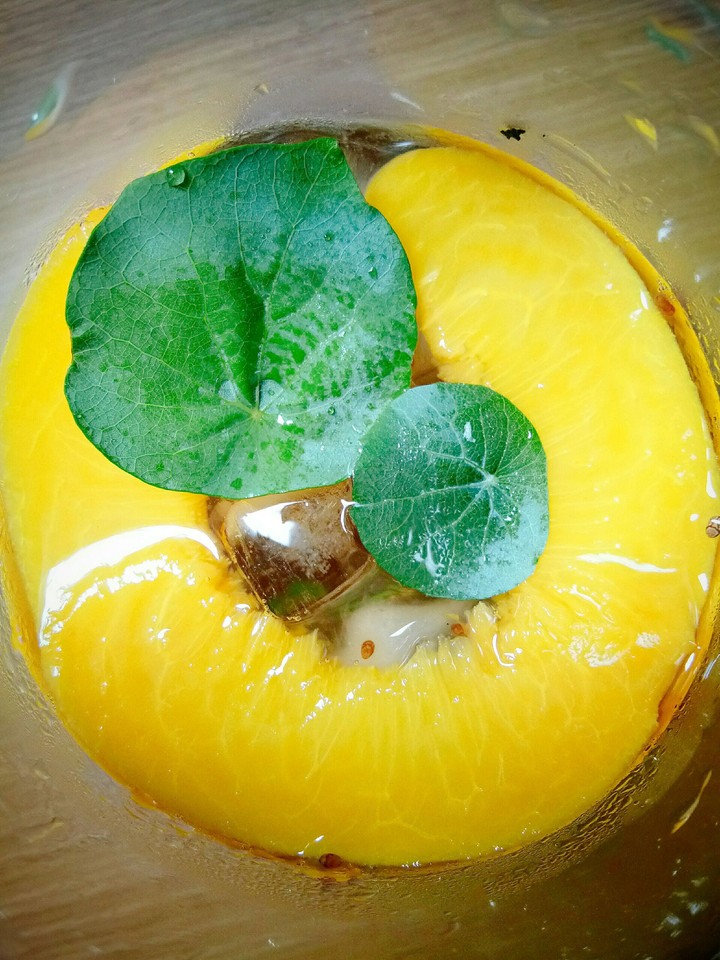 peach tea