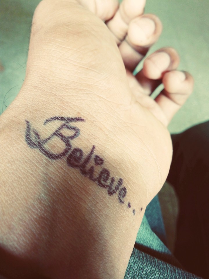 Believe....