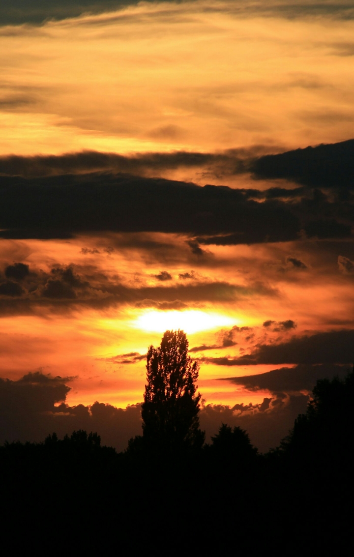 Sunset in czech