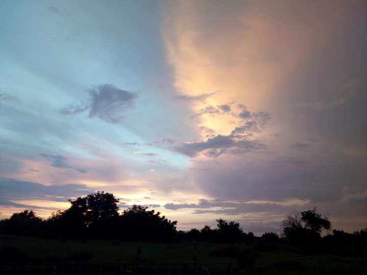 Evening sky