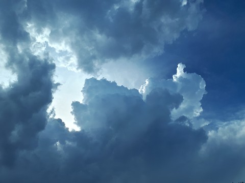 Thunder clouds
