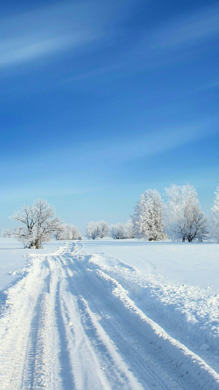 Snow....