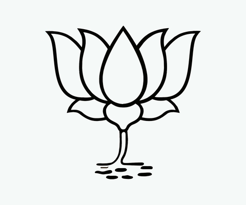 bjp lotus logo
