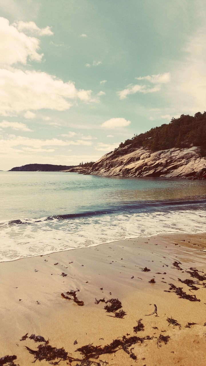 Maine beach