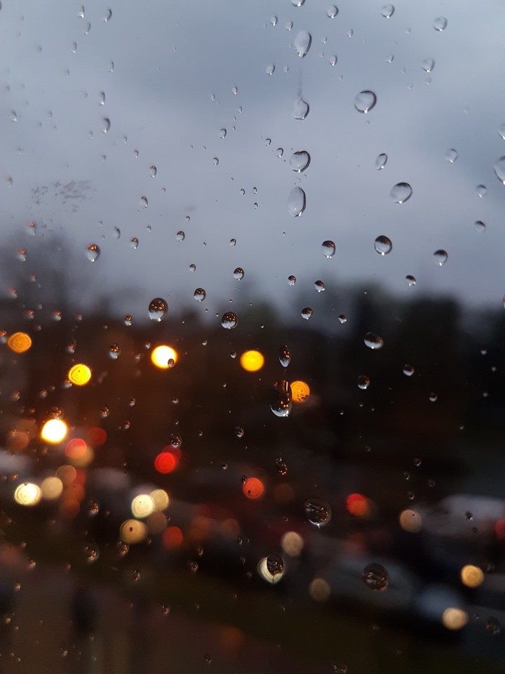 Rainy day.