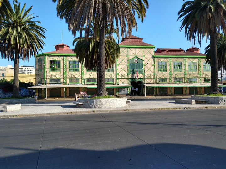Valparaíso mercado Cardonal en cuarentena