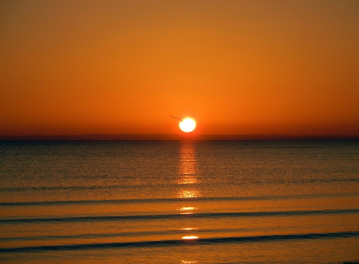 HD Sunset In Beach