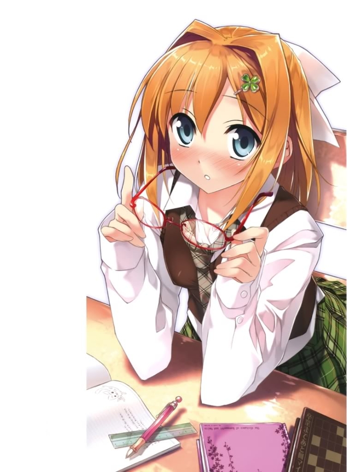 girl studying