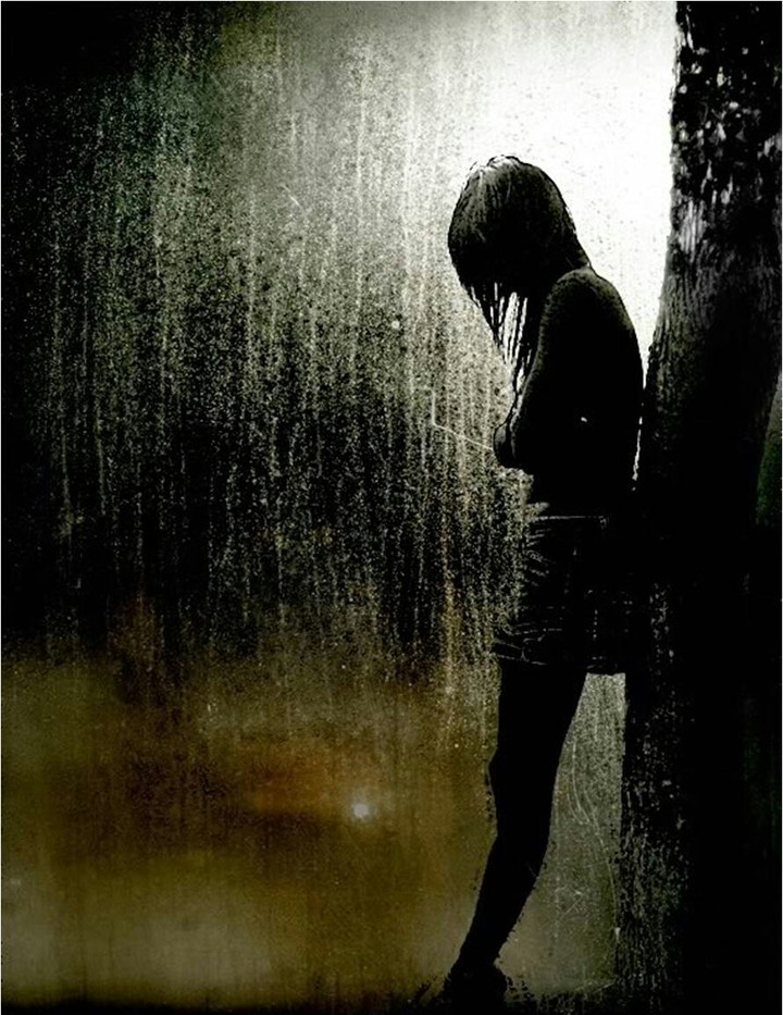 sky cry with her ..