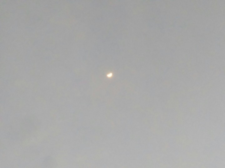 MOON on Black Clouds