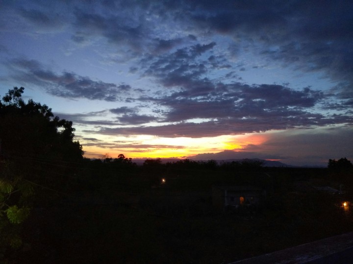 sun set