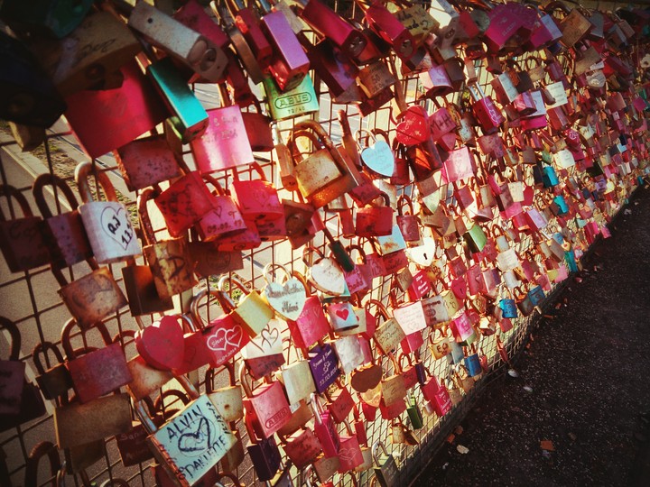 Love Bridge in Hamburg