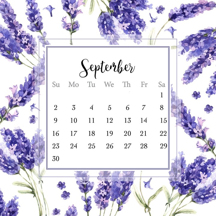 calendar. обои-календарь на сентябрь 2018