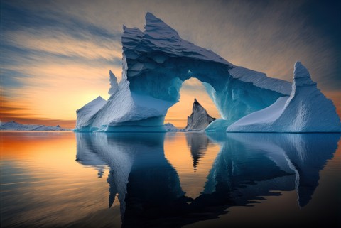 glacier, iceberg壁纸