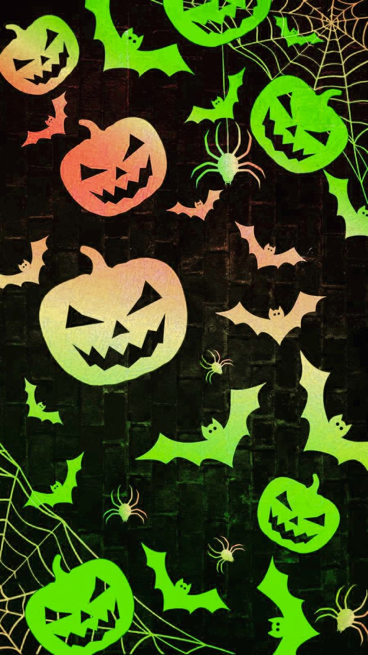 PUMPKINS, BATS and SPIDERS