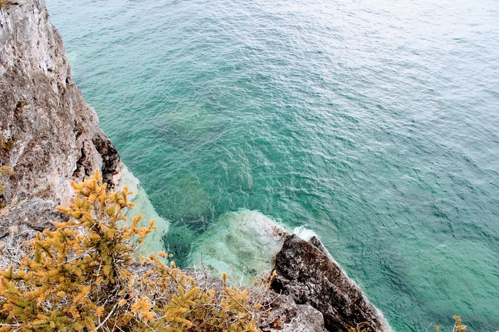 crystal clear water
