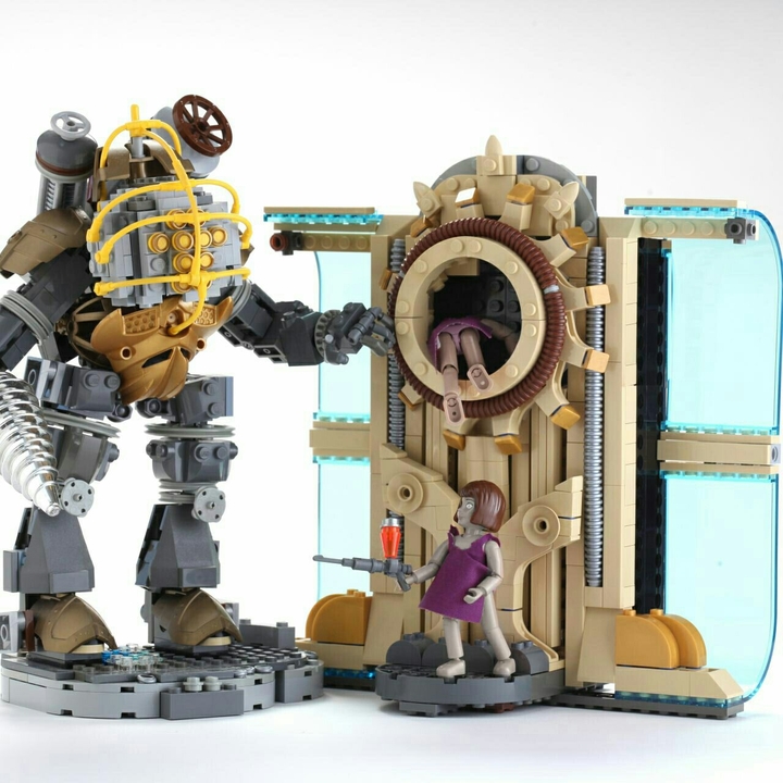 Lego Bioshock Set Piece