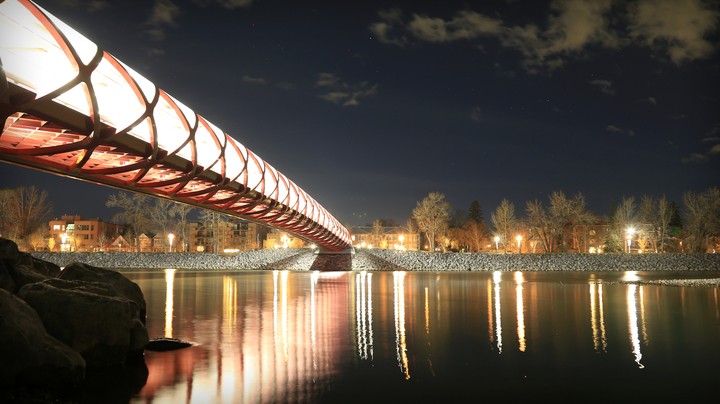 Peace Bridge , Calgary