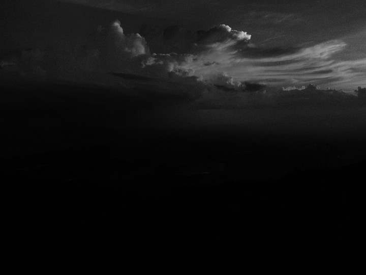On the clouds