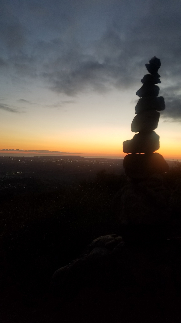 A Sunset at Cowles Mountain