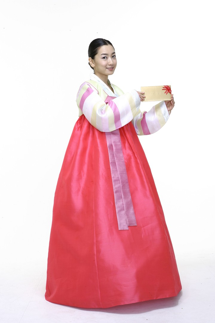 Couple in Korean Dress