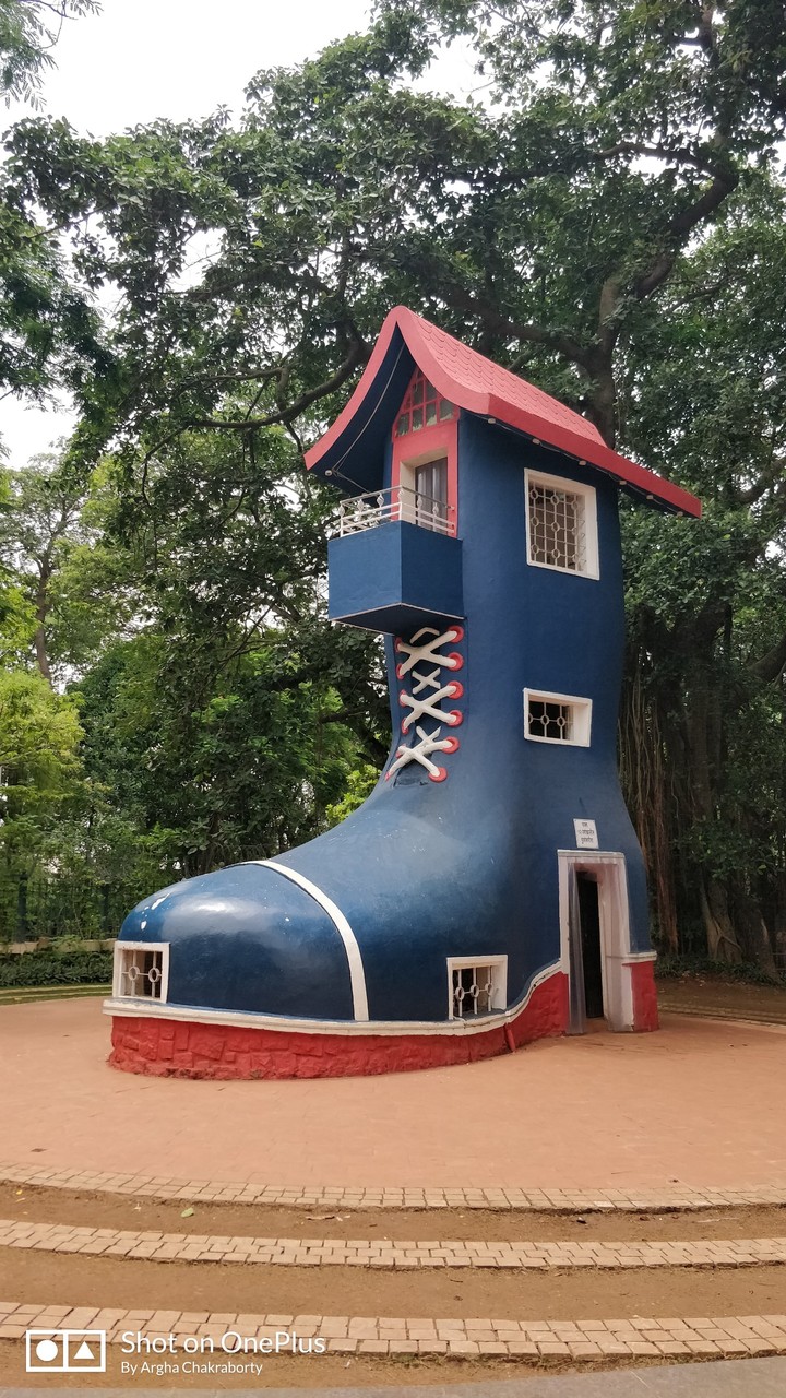 large shoe house