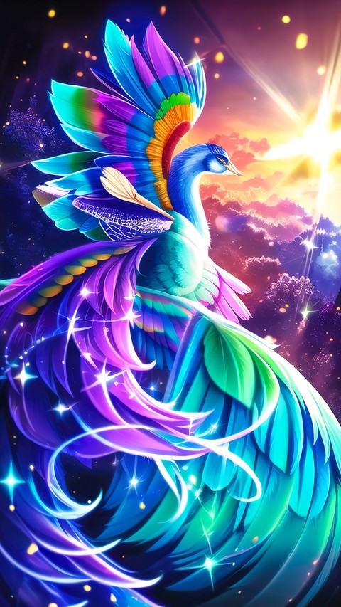 bird, peafowl壁纸