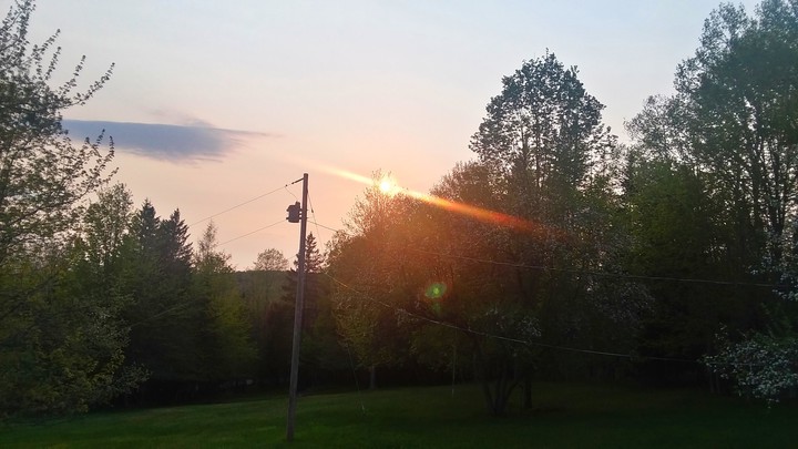 Homely sunset