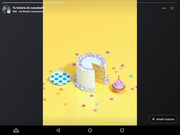 Tota de Facebook por mi cumpleaños BRAIANLAMAZARES