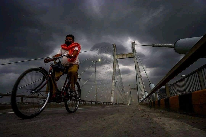 New yamuna bridge Prayagraj