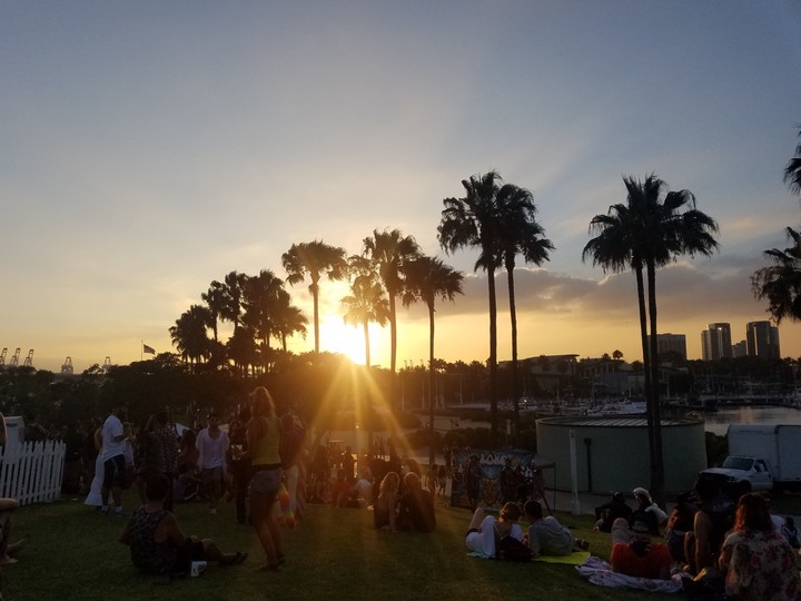 Long Beach California party