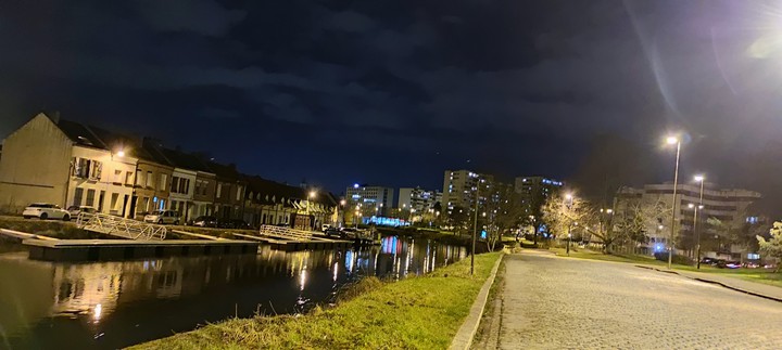 photo prise à Amiens au nord de la France