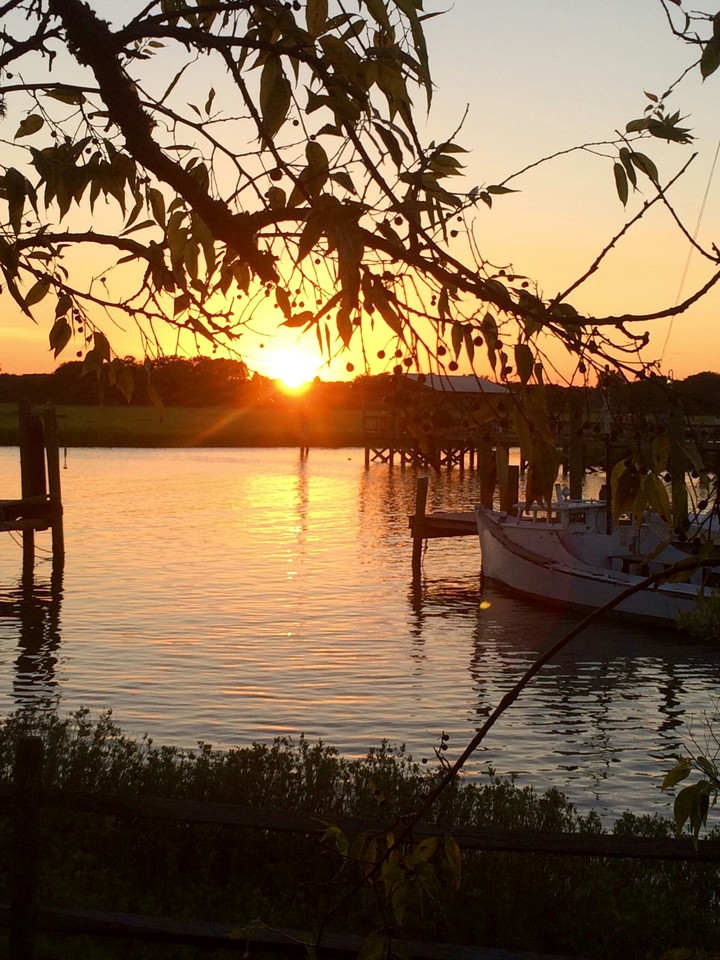 Sunset at Shem Creek