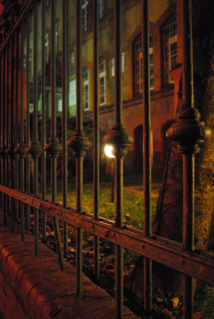 mysterious fencing