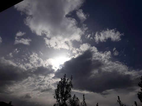 cloudy sky