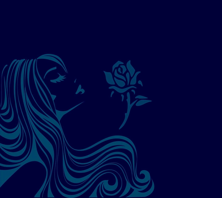 Blue girl....;-*