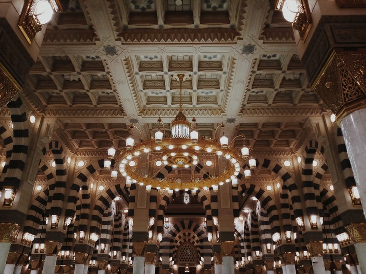 Lights in Mosque