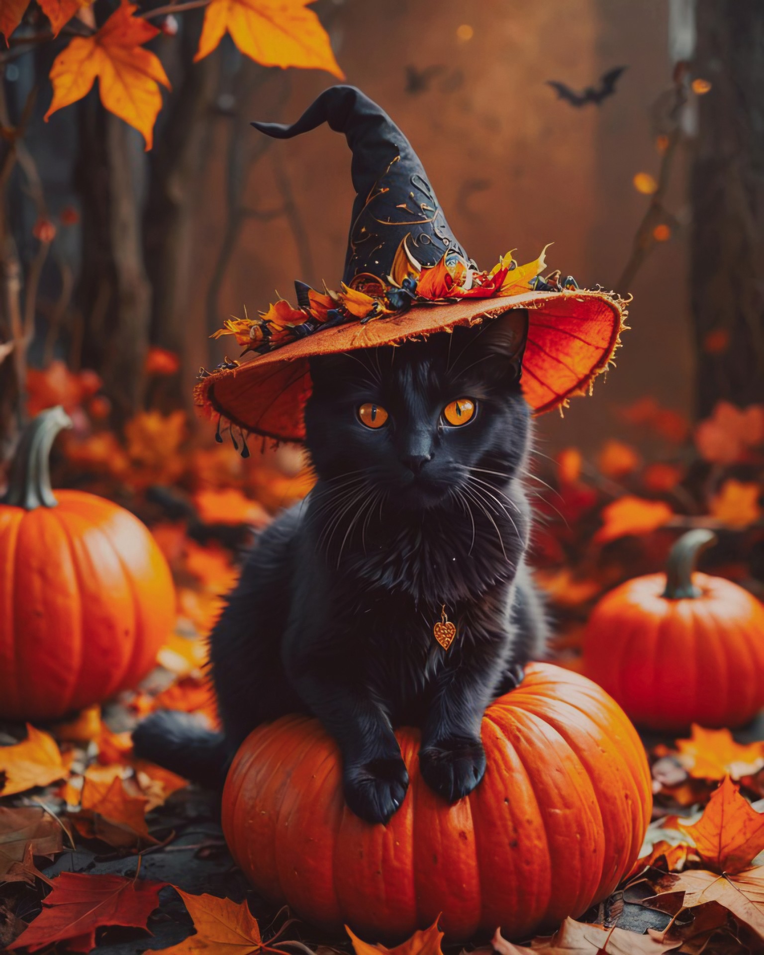 WITCH BLACK CAT